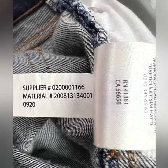 Lauren Ralph Lauren Blue Denim Jean Skirt Size 10 - Picture 14 of 16